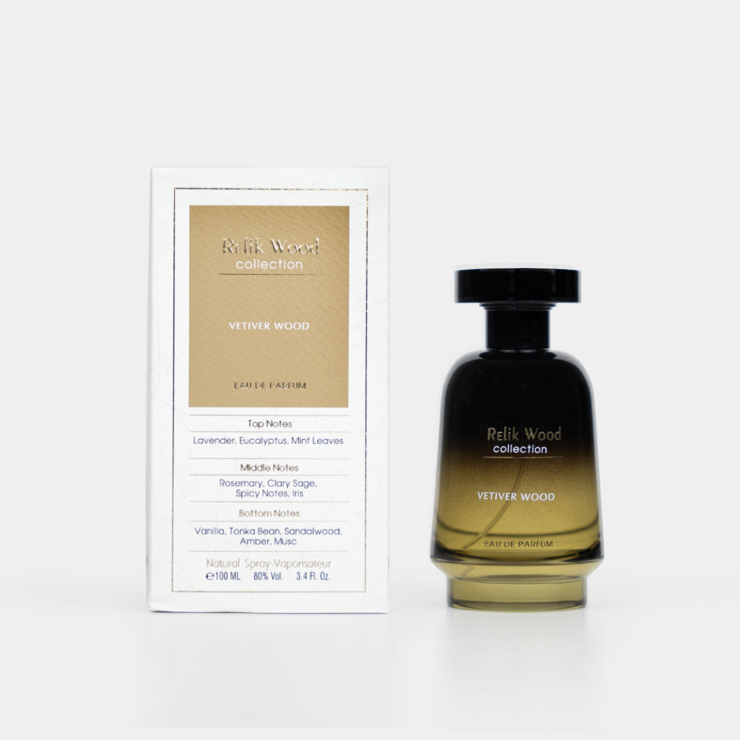 Vetiver Wood for Men Eau De Parfume - 100ML
