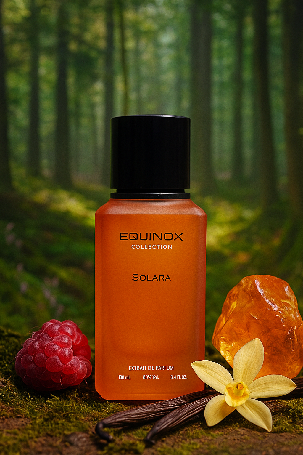 Solara Equinox Collection Perfume For Unisex Extrait De Parfum 100ml